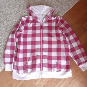 Bit & Bridle Zippered Hoodie size 1X
